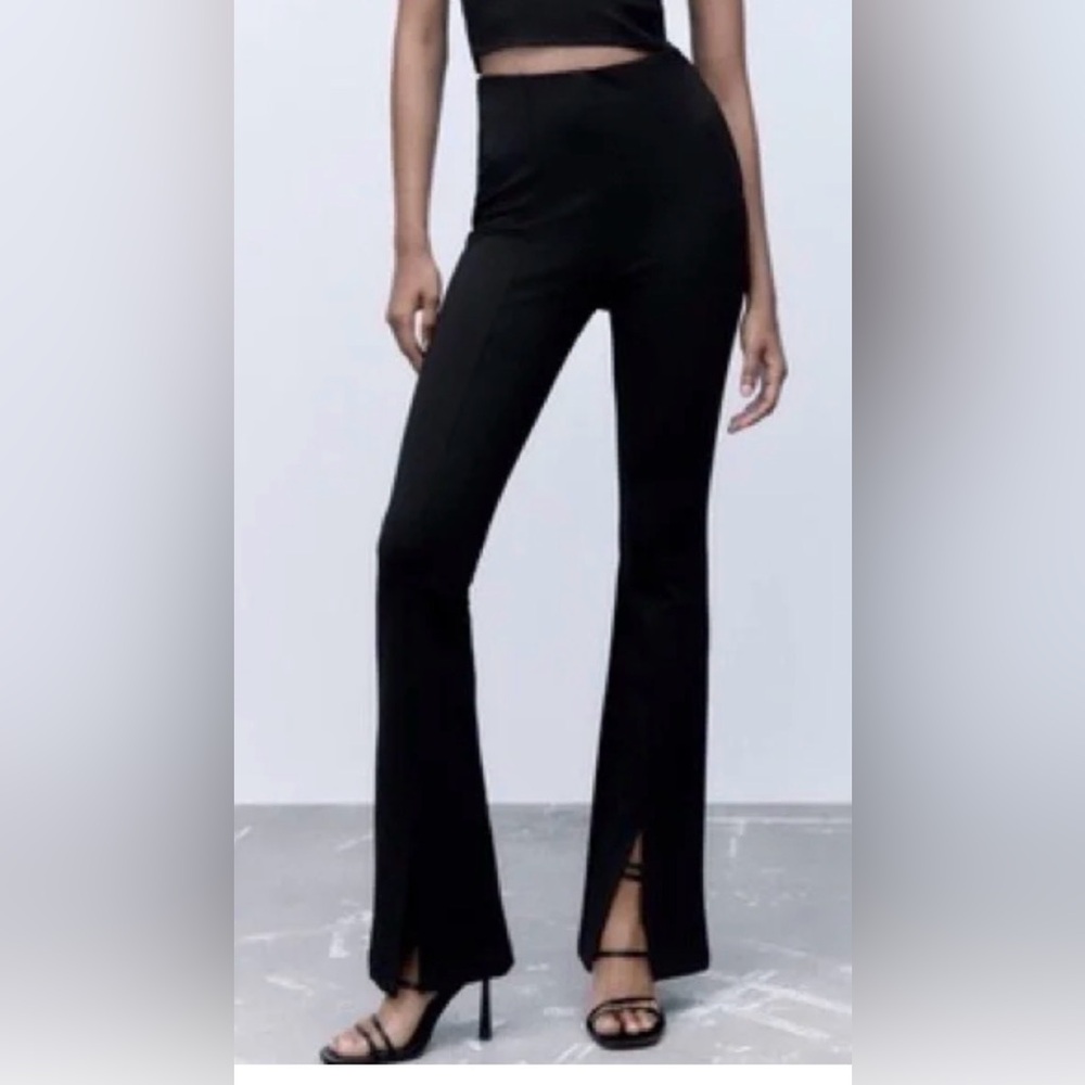 Zara Black Flare Women's Pants